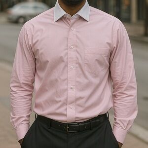 YSL pink dress shirt